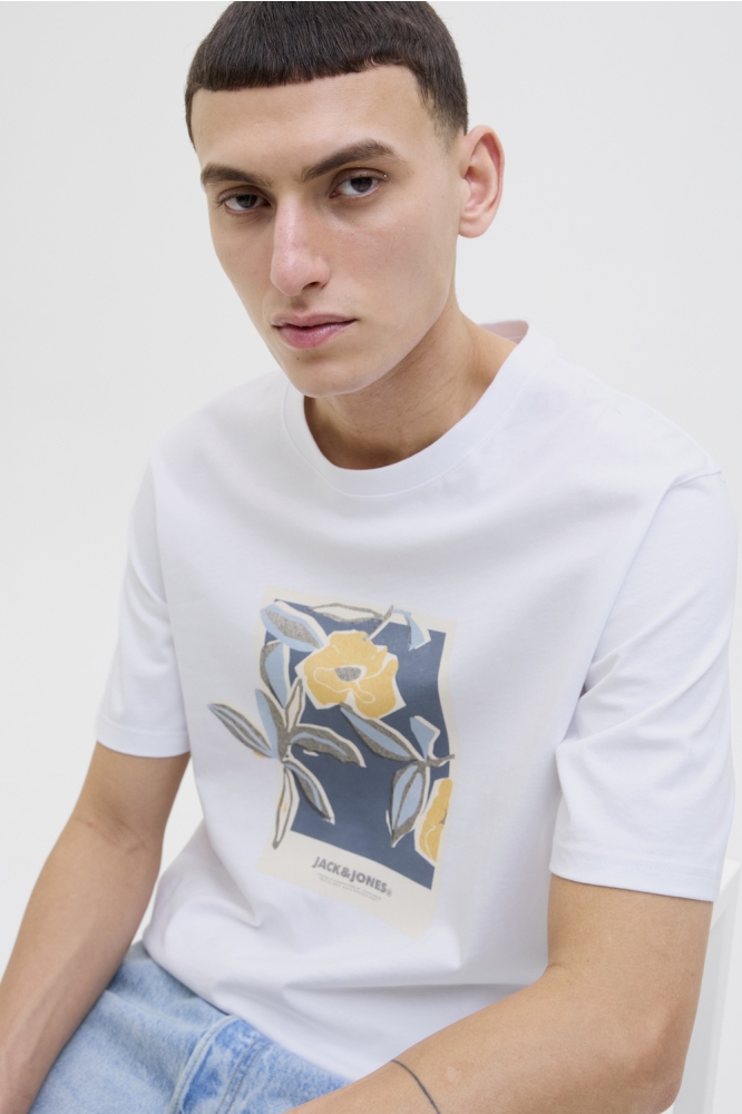 JORALMERIA FRONT TEE SS CREW NECK 12276904 BRIGHT WHITE